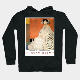 Gustav Klimt Fritza Riedler 1906  Belvedere Museum Painting Print Hoodie